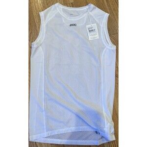 Nwt Mens POC Essential Layver Vest Hydrogen White Medium